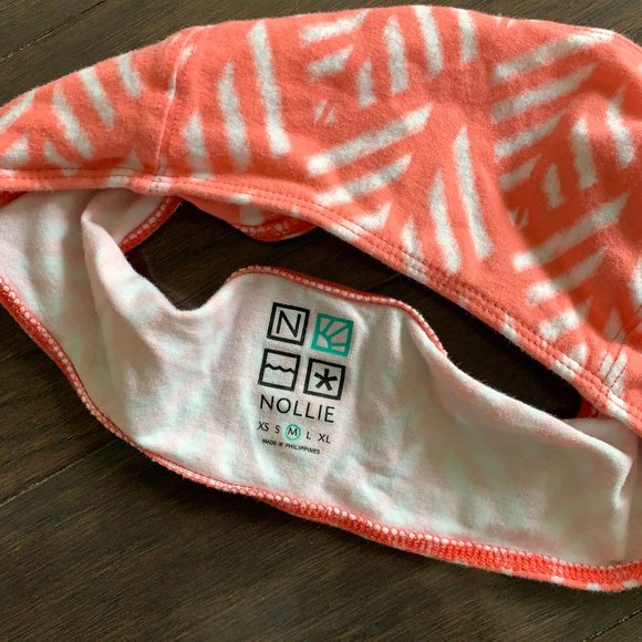 Nollie Coral Pink Bandeau Bralette M - Picture 3 of 8